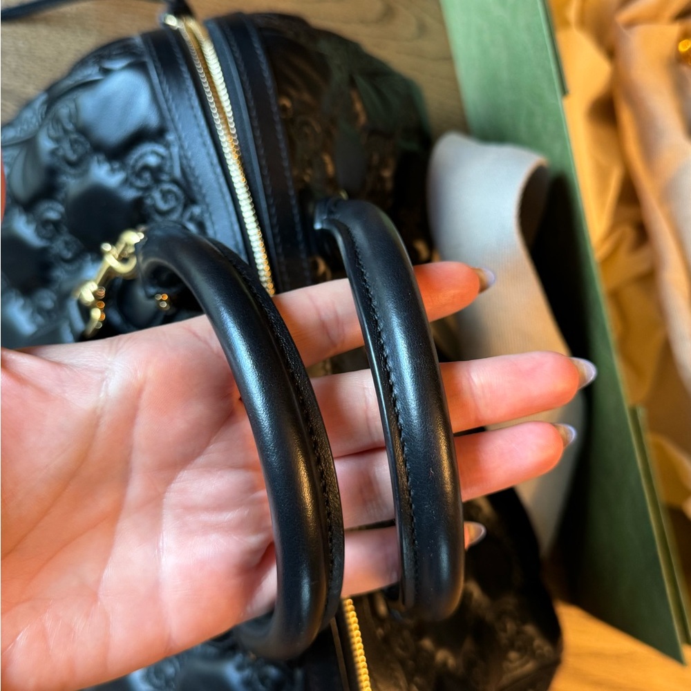 Gucci GG Matelass Black Quilted Leather Handbag medium - Picture 5 of 14